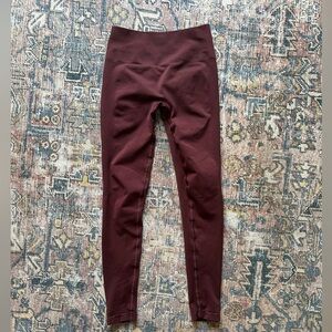 Alphalete Maroon Leggings